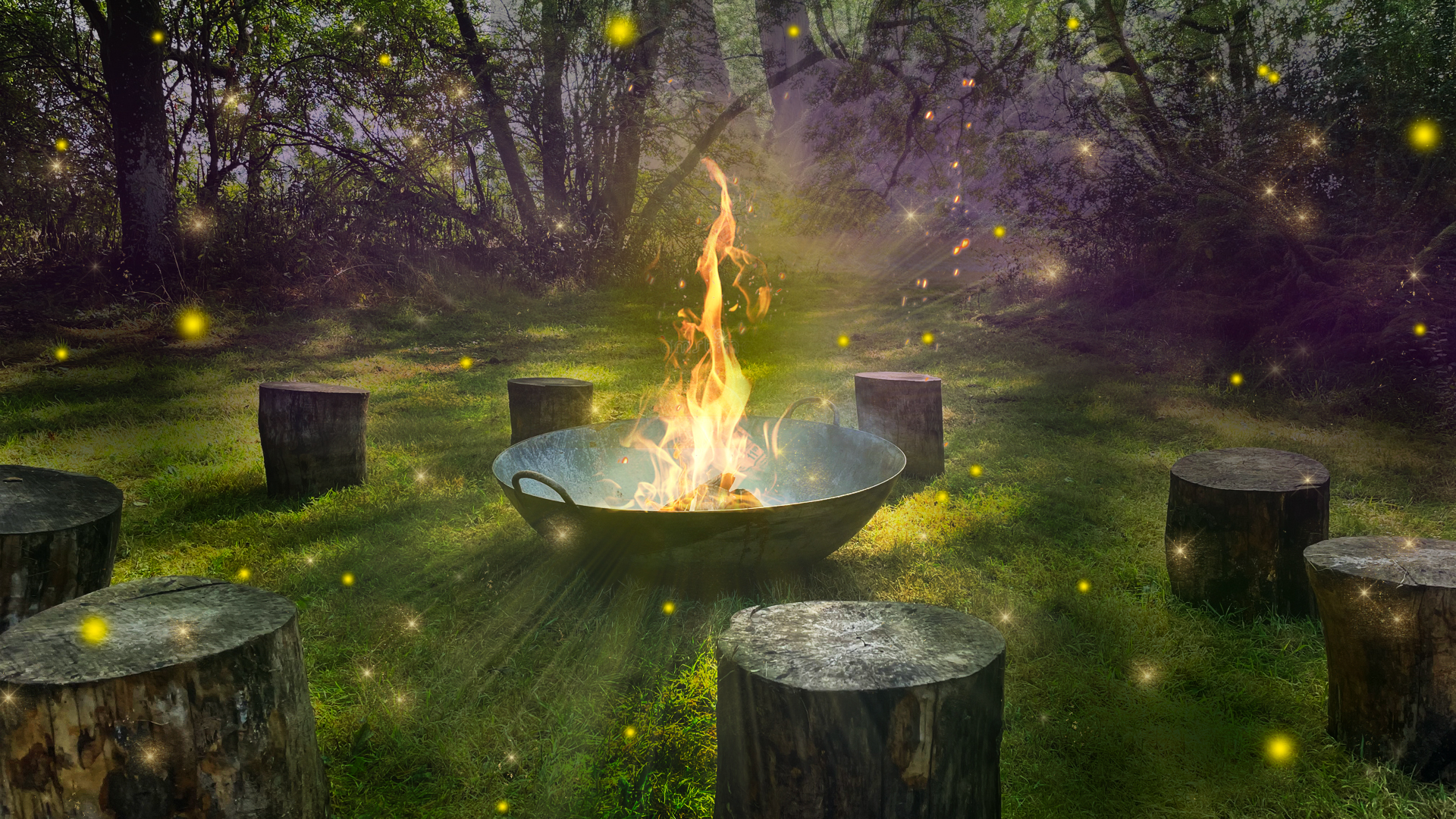 fire pit and purification