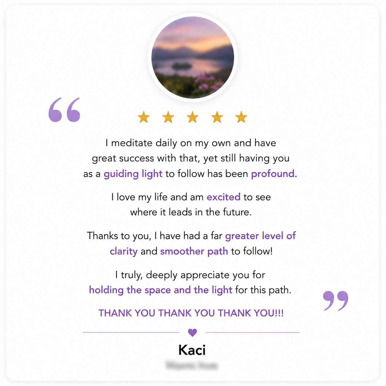 testimonials